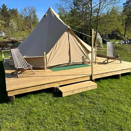 Luxury tent Hommen Gard Glamping *