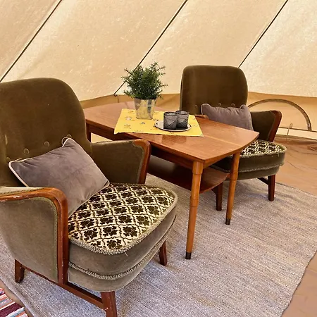 Luxury tent Hommen Gard Glamping Risor