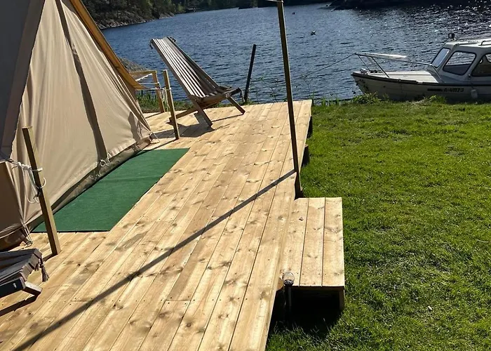 Luxuszelt Hommen Gard Glamping